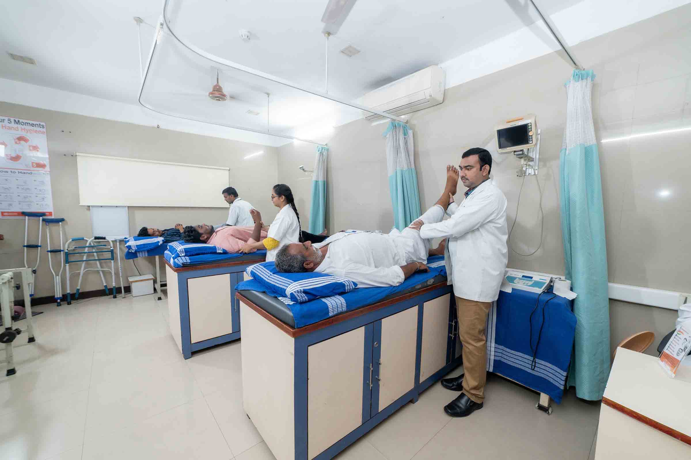 Orthopedic Physical Therapy at MJ Naidu Hospital