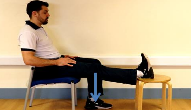 Sitting Knee Hangs on Stools
