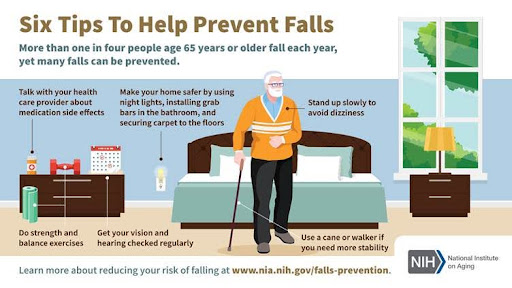 Tips to help elderly prevent falls
