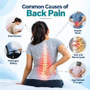 Common causes of back pain